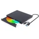 DVD-USB-031 Gembird eksterni USB CD/DVD drive Citac-rezac, USB + USB-C, black