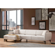 ATELIER DEL SOFA Ugaona garnitura Belissimo Left Off White