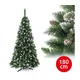 Božićno drvce CRISTAL SILVER 180 cm, bor
