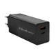 Polnilnik Qoltec 52382 GaN POWER PRO, 1xUSB-C, 1xUSB-A, 100W, črn