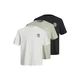 JACK & JONES Majica Dirk, bela