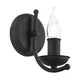Zidna lampa LUCY 1xE14/60W/230V crna