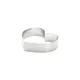 Heart-shaped cookie cutter, stainless steel, 14 cm - de Buyer