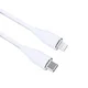 Solight Kabel USB-C/Lightning, priključek USB-C - priključek Lightning, silikonski, 1 m