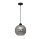 Luster na sajli SOFIA 1xE27/60W/230V crne boje