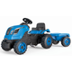 Smoby Farmer XL plavi motocikl s kolicima