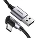 Ugreen us284 ugaoni kabl tip c na usb 1m 3a ( 50941 )