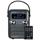 Radio Lenco - PDR-051BKSI, crni