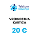 Telekom Slovenije vrednostna kartica 20 EUR
