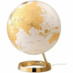 Svijetleći Globus Atmosphere O 30 cm zlatan Plastika