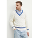 Pamučni pulover Polo Ralph Lauren boja: bež, 710934013