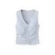 MANGO Top VION  opal / svetlo modra
