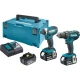 Set alata Makita DLX2127TJ1, Makita DDF482 + Makita DTD152