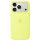 iPhone 17 Pro Silicone Case with MagSafe – Neon Yellow