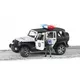 BRUDER policijski jeep Wrangler s policistom (02526)