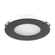 Vgradna stropna IP44 LED svetilka 1,9W/Nevtralno bela/črna