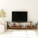 Hanah Home TV Komoda Surf, 160x45x35 cm, Kesten-Siva
