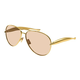 Bottega Veneta BV1305S 002 ONE SIZE (64) Zlata/Rjava