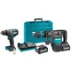 MAKITA Akumulatorski set SDS-plus bušilica-čekić HM001GM201+ bušilica - odvrtač HP002GZ (HM001GM201+HP002GZ)