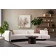 Atelier del Sofa Ugaona garnitura Rena, D ugao, 315x165x70 cm, Bela