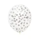 Komplet balonov Happy Birthday modra srebrna 102 kos