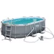 BESTWAY 56620 Bazen power steel oval,filter p. 427x250x100cm ( 3945 )