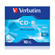VERBATIM CD-R MEDIJ 10PK JC (43428)