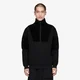 Pulover Y-3 Knitted Panel Blocked Half Zip UNISEX Black S