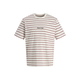 JACK & JONES Majica JORNORREBRO vinsko rdeča/bela