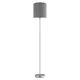 Eglo 96377 - Podna lampa PASTERI 1xE27/60W/230V prečnik 28 cm siva