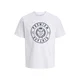 Jack & Jones Junior Majica JPRBLUZANDER črna / bela