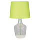 Dekorativna stolna prozirna - zelena LT4132 CLEAR/GREEN