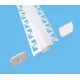 V-TAC ALU profil za LED trak 2m VGRADNI (knauf) - komplet