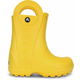 Crocs otroški škornji Handle It Rain Boot, rumeni, 22.5