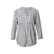 TOM TAILOR Bluza, modra, bela