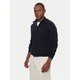 Barbour Pulover Half Zip MKN1074NY91 Mornarsko modra Regular Fit