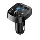 Bluetooth FM Transmiter S5 Usbx2, Crni