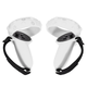 Silikonska maska s prilagodljivom trakom za Oculus Quest 2 kontroler - bijela