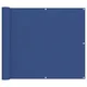 Vidaxl Balconska mreža Modra 100 x 300 cm Oxford tkanina