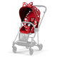 cybex® tekstil za sportski dio kolica mios™ petticoat red by jeremy scott