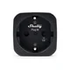 SHELLY Plug M Gen3, črna, 4-kosni paket, pametni vtič z merjenjem porabe