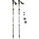 Rock Experience Dynamic Z Evo Carbon Folding Trekking Pole Caviar/Bright White/Old Gold