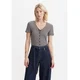Levis za ženske. A8782-0004 Majica Muse črna (XS), Črna, Priložnostno, Bombaž, Kratek rokav