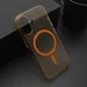 Magsafe Futrola amber clear za iphone 17 (6.3) narandzasta ( F123390 )