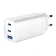 65W GaN USB PowerDelivery brzi punjač Gembird TA-UC-PDQC65-01-W
