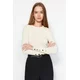 Trendyol Stone Button Detailed Knitwear Sweater