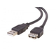 Xwave kabl USB A (muški) na USB A (ženski) 5m crni