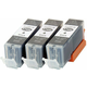 Komplet Canon 3 Ă— PGI-570PGBK XL/ PGI570 / 0318C001 kompatibilne kartuĹˇe (3) - 3 Ă— pigmentna ÄŤrna XL