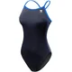 Womens swimwear tyr hexa diamondfit black/blue s - uk32