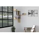 HANAH HOME Bombe Sapphire Oak